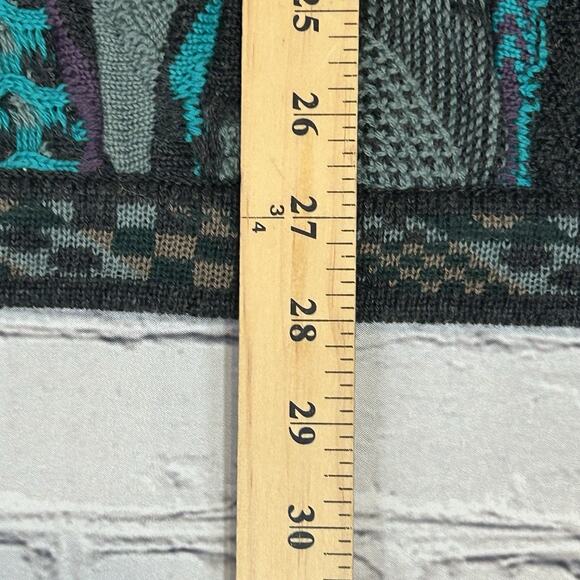 Vintage 80/90s Coogi 3D Knit Sweater Men's Rare Biggie Cosby Australia Sz L NWT - Picture 12 of 13